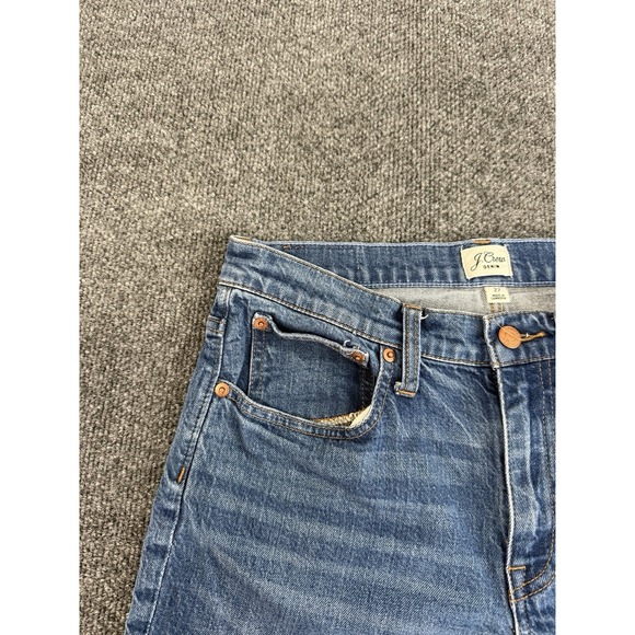 J.Crew Denim Slim Boyfriend Jeans Women Size 27 Medium Wash Stretch - Picture 6 of 13